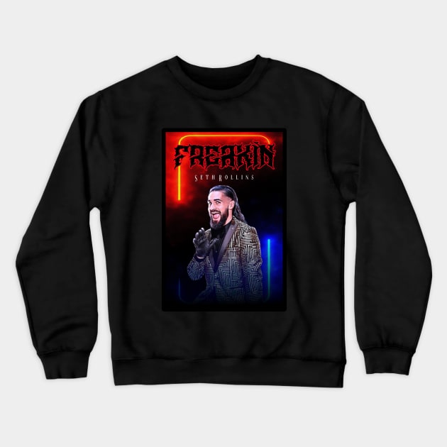 freakin Crewneck Sweatshirt by Suwitemen